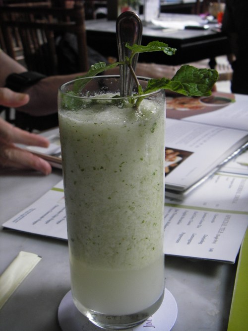 Lychee & Mint Smoothie Lychee & Mint Smoothie