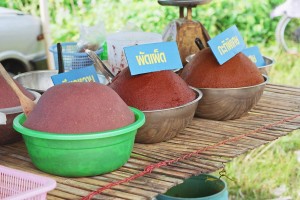 shrimp paste and curry pastes
