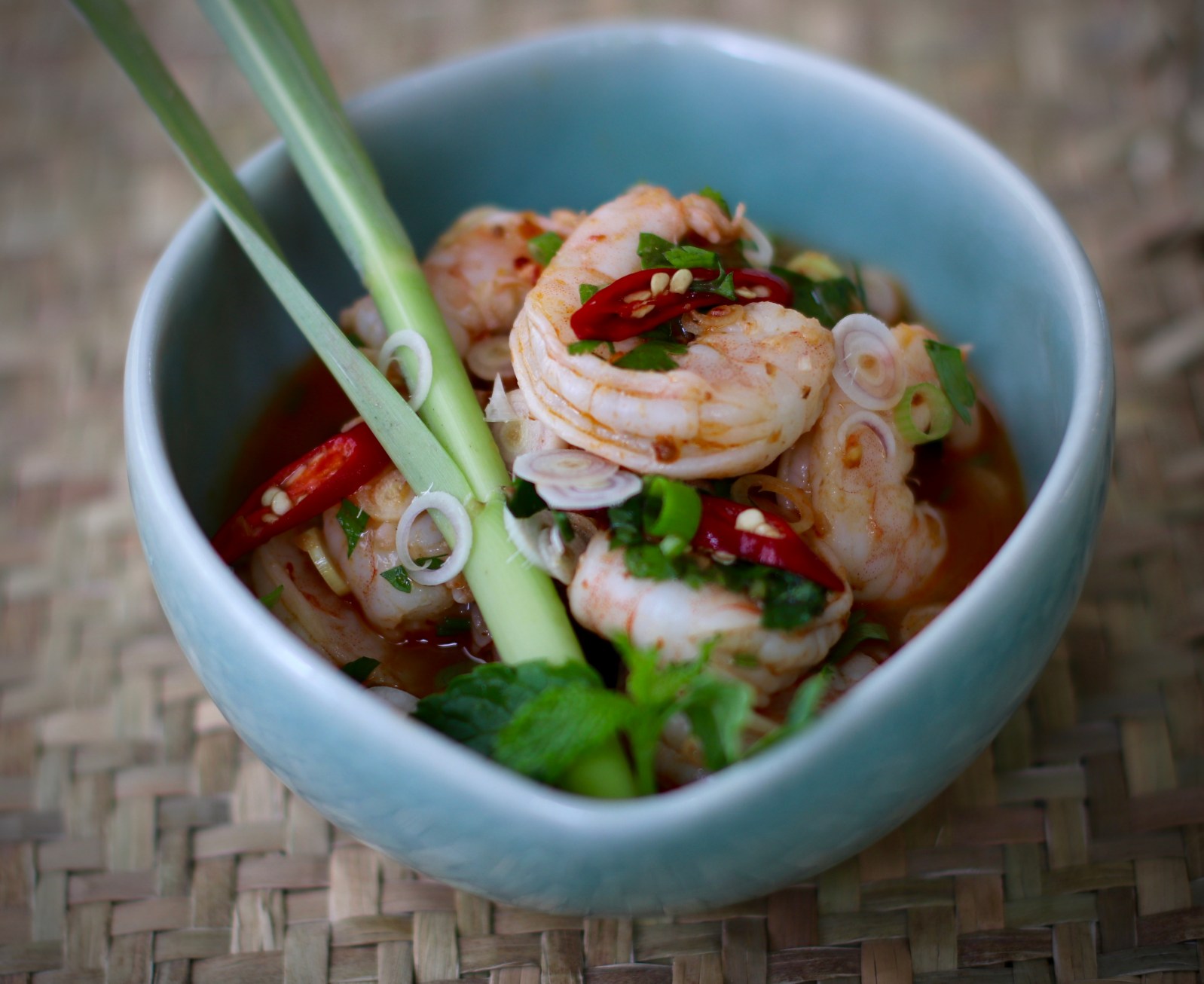 Pla Goong – Dancing Shrimp | Pranee's Thai Kitchen