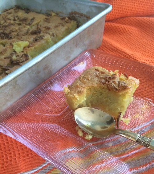 Thai Coconut Custard with Mung Beans